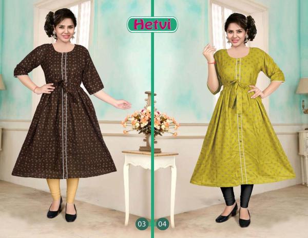 Moksha Hetvi Regular Wear Rayon Designer Kurti Collection